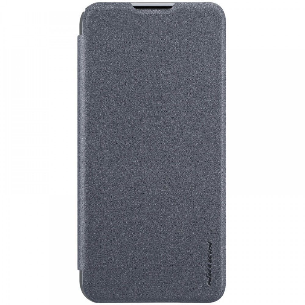 Nillkin Sparkle Huawei Y7 (2019) Oldalra Nyíló Flipes Tok - Fekete (6902048174382)