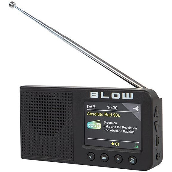 Radio kuchenne FM/DAB+ BLOW RK3 BT czarne