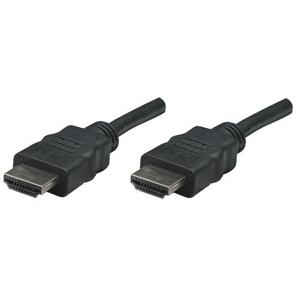 Manhattan 306126 HDMI kabel 3 m HDMI Type A (Standaard) Zwart