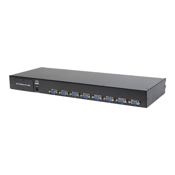 Modulární KVM přepínač s 8 porty pro LCD konzole DS-72210 a DS-72211,