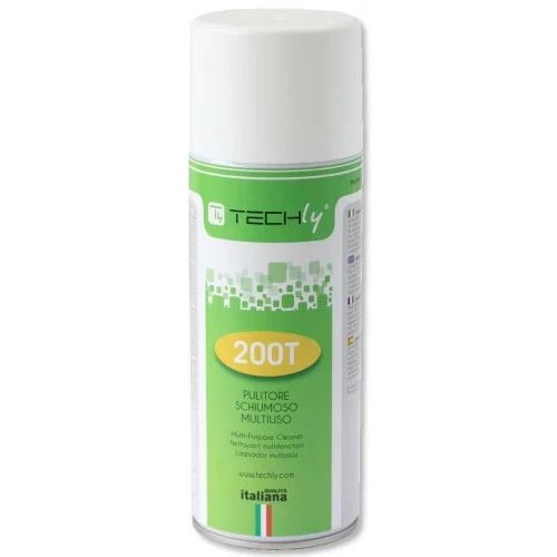 Techly elektronikai eszközökhöz tisztító hab 400ml (023455) (tec023455)