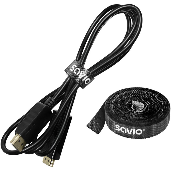 Organizador Cables Savio Oc-06 Cinta Velcro