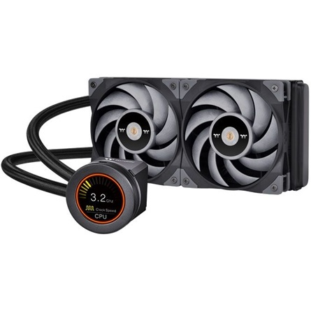 Thermaltake TOUGHLIQUID Ultra 240 AIO Folyadékhűtő 2.1" LCD (CL-W322-PL12GM-A)
