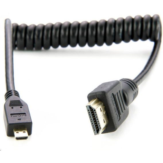 Spirálový kabel Atomos ATOMCAB015 HDMI - Micro 45cm