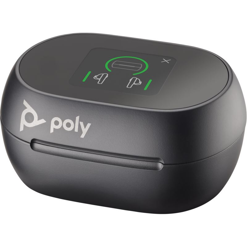 Poly Voyager Free 60+ UC érintőképernyős töltőtok fekete (8L584AA) (8L584AA)