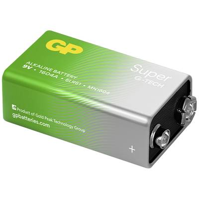 GP Super 9V-os elem 9 V 1 db (SUP1604A001B) (GPSUP1604A001B)