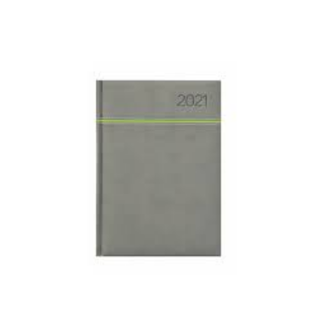 Toptimer Young A5 2021 Napi tervező - Szürke/Zöld (21T021Y-005/2021)