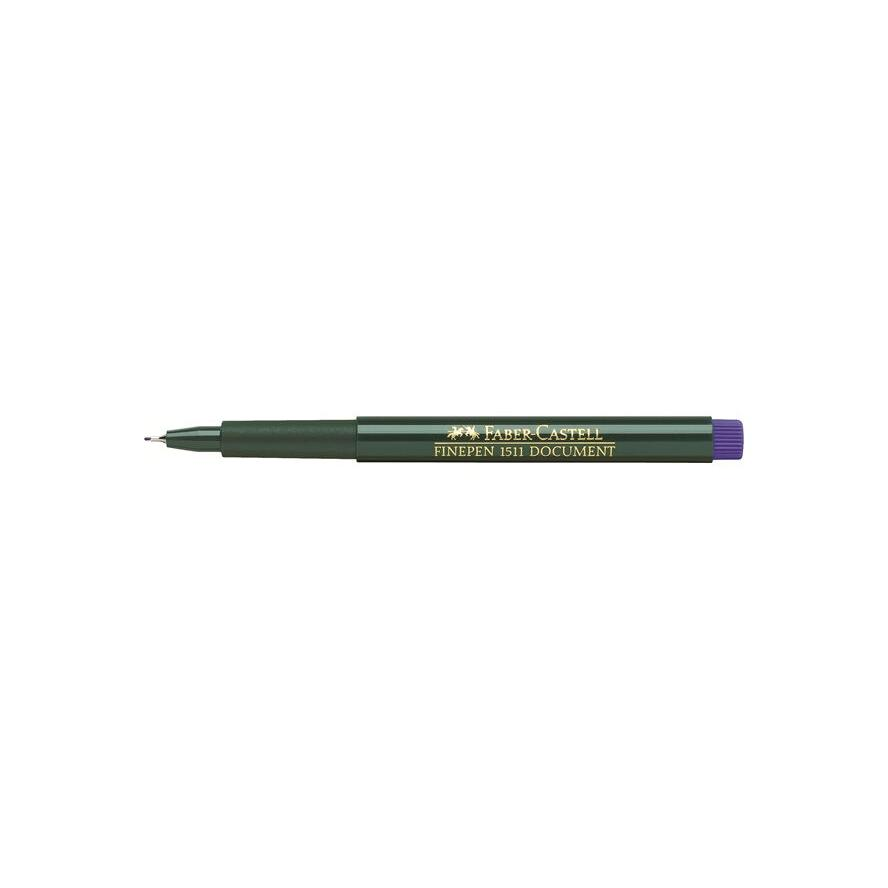 FABER-CASTELL Faserschr. Finepen 1511 0,4 mm blau 10Stk. (151151) (151151)