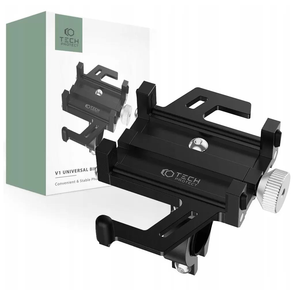 Tech-Protect V1 Kerékpáros tartó fekete (127947) (t127947)