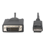 DIGITUS - video adapter cable - DisplayPort to DVI-D - 3 m (DB-340301-030-S)