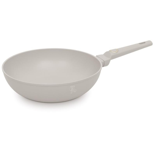 BerlingerHaus Sahara Collection Titán bevonatos wok serpenyő, 28 cm