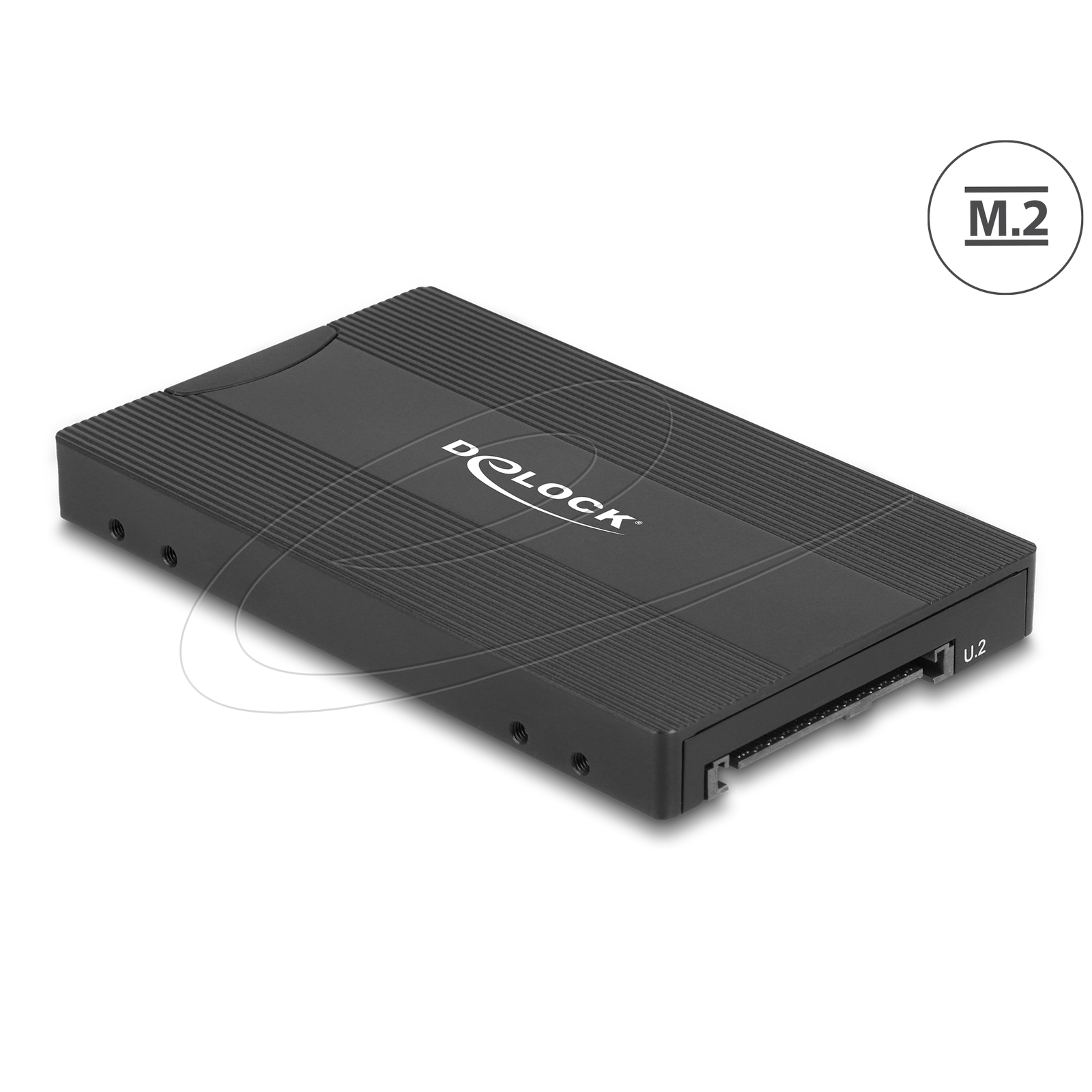 Delock Átalakító M.2 kulcs M NVMe SSD - U.2 vagy M.2 kulcs B SATA SSD - SATA - eszközmentes (64301)