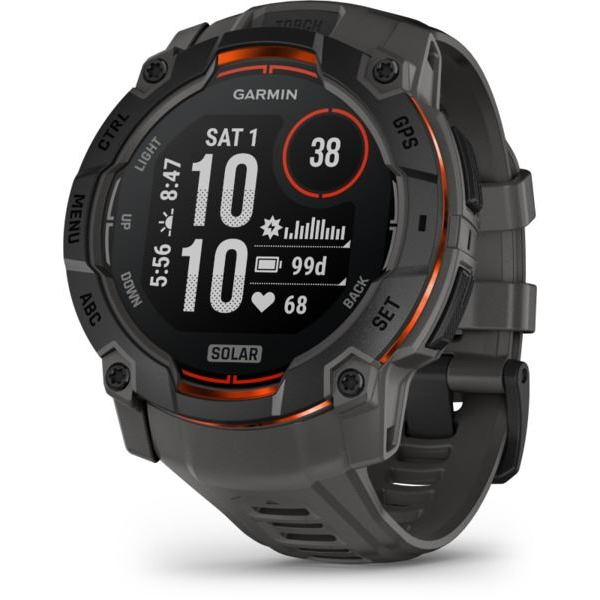Smartwatch GARMIN Instinct 3 50mm SOLAR Black