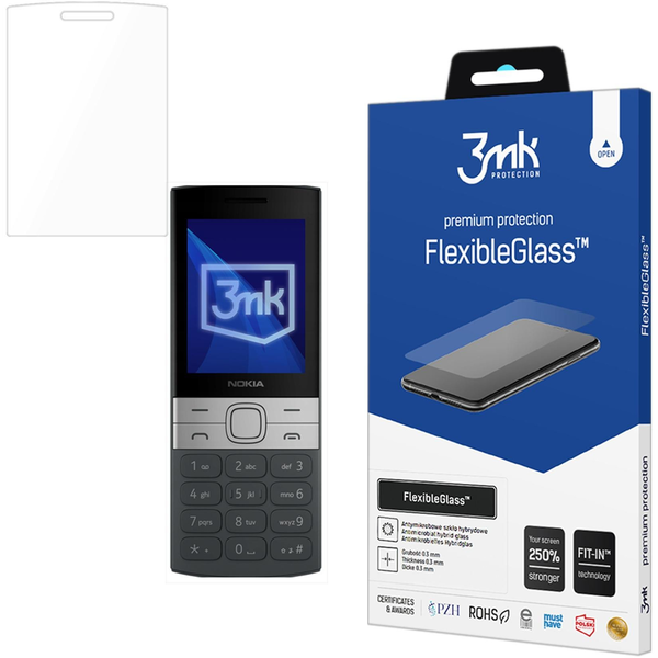 3MK FlexibleGlass Hybrid képernyővédő Nokia 150 2023