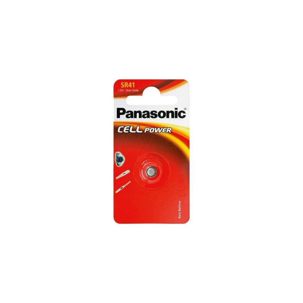 Panasonic SR41EL/1B ezüst-oxid gombelem (1db / bliszter) (SR-41EL/1B)