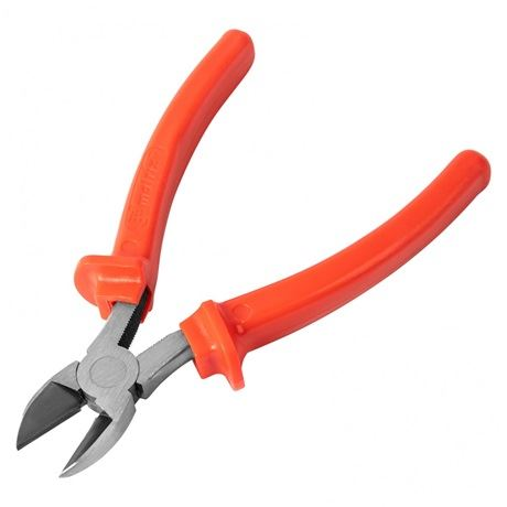 Клещи резачки странични Econom, MTX, 180 mm, шлифовани, пластмасови дръжки