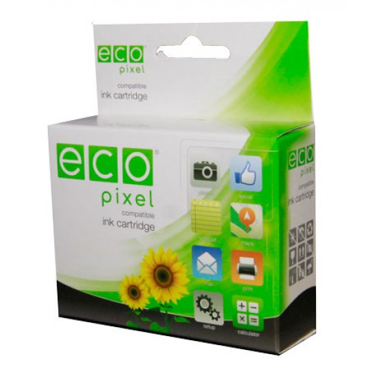 EcoPixel (Epson T028401) Utángyártott Toner - Fekete (C13T02840110FUE)