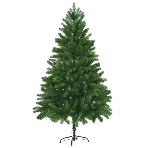 Brad de Craciun artificial vidaXL, ace din plastic cu aspect natural, 210 cm, Verde