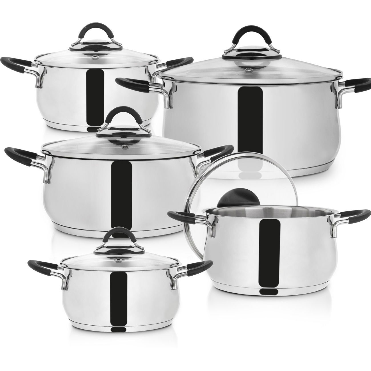 DALIE rozsdamentes acél szett 10 részes (113180)