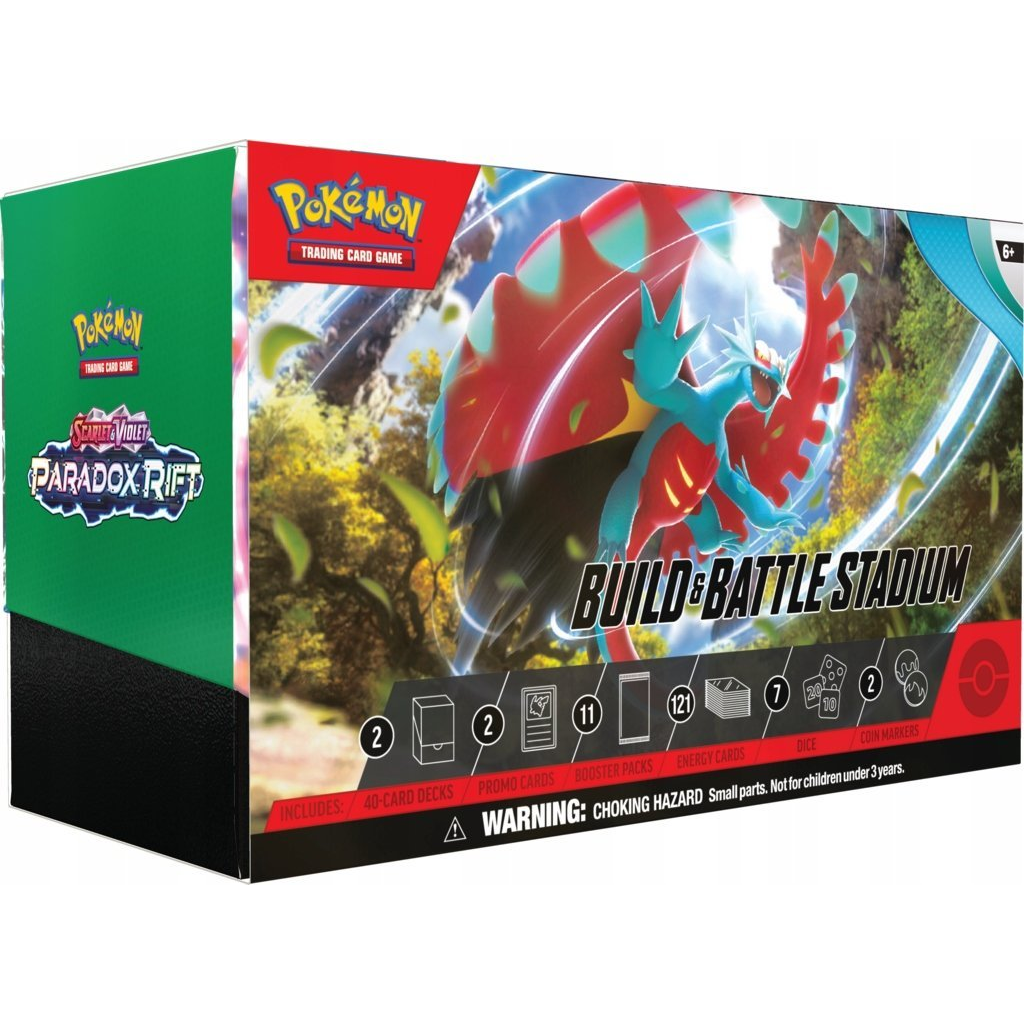 Pokémon TCG: SV04 Paradox Rift - Build and Battle Stadium (GXP-911889)