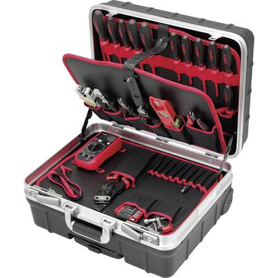 Cimco Lehrlingskoffer Industrie mit Trolley (170532) Gurulós bőrönd, tartalommal (H x Sz x Ma) 365 x 485 x 255 mm (170532)