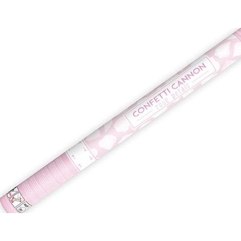 Konfetti Ágyú, Szirom, Műanyag, 60 cm, Fehér (PARX0620)