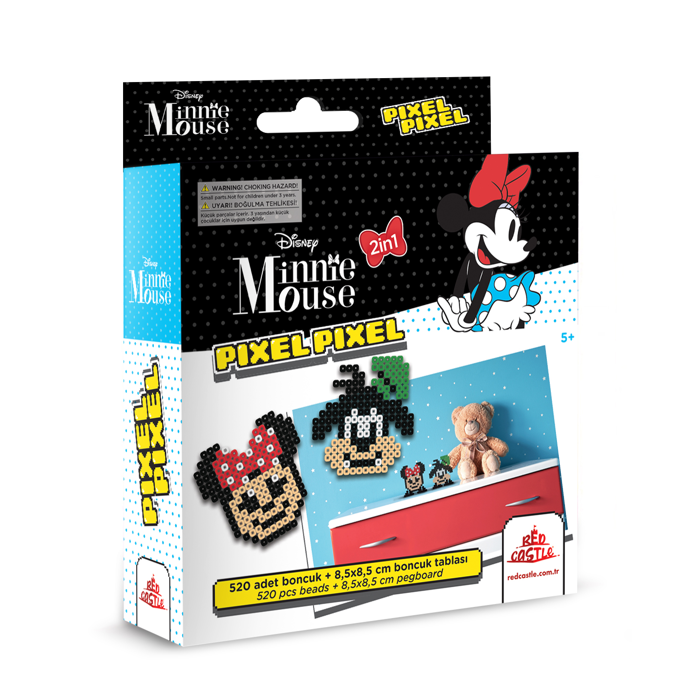 Red Castle Minnie egér és Goofy vasalható gyöngy készlet (216-04)