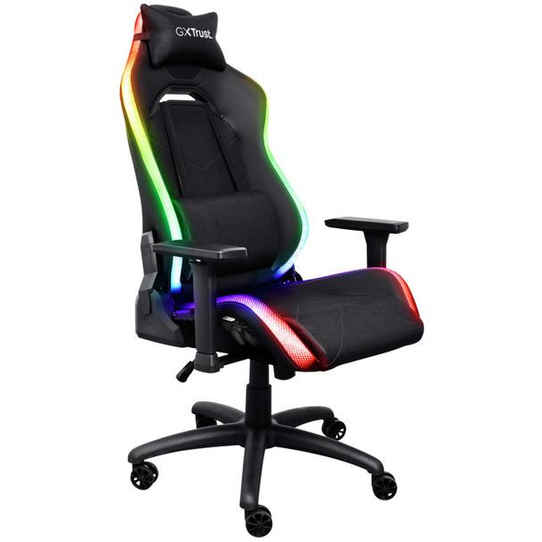 Trust GXT 719 Ruya RGB Gaming Chair Black (25185)