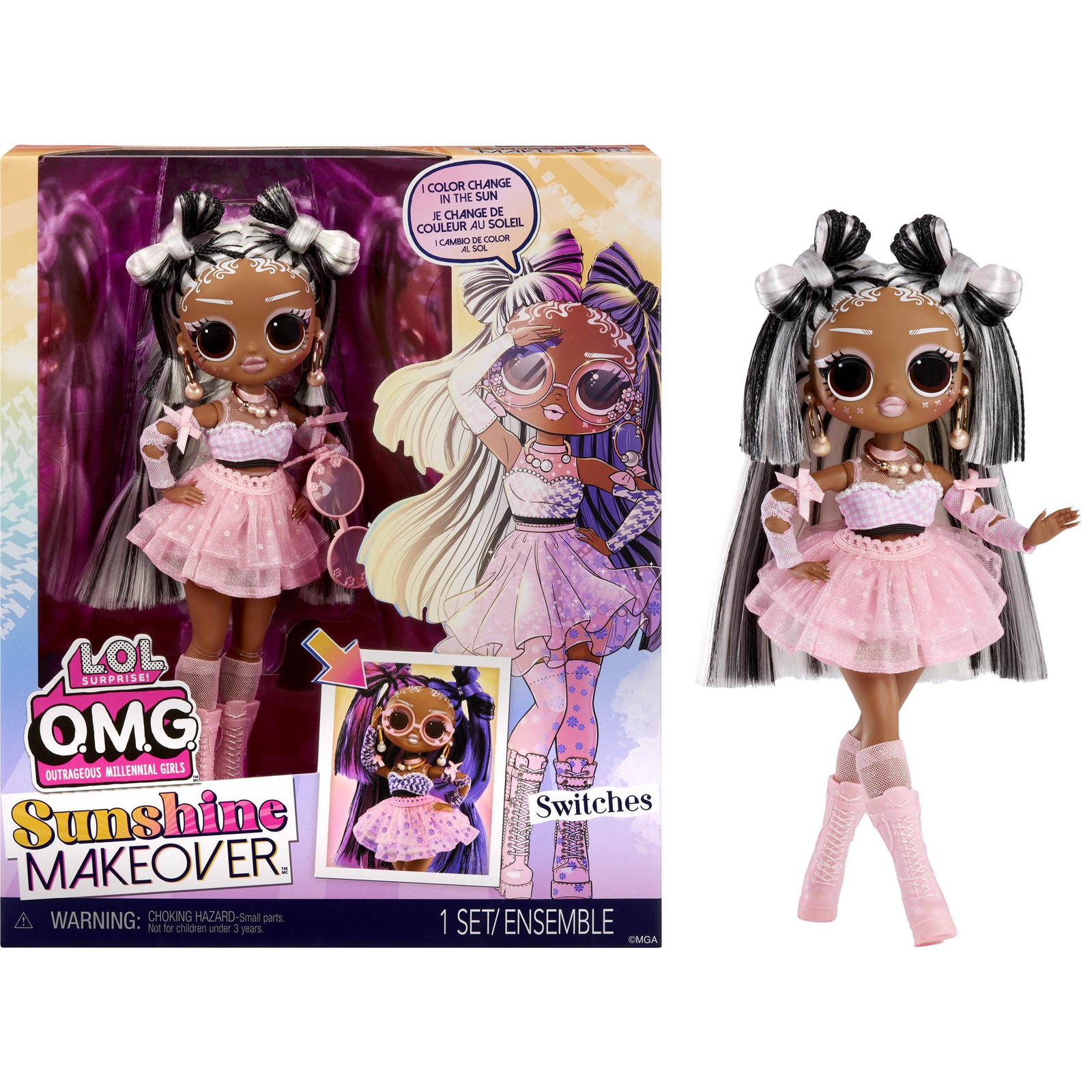 L.O.L. Surprise! Sunshine OMG Nagy lánytestvér - Switches (0035051589440)