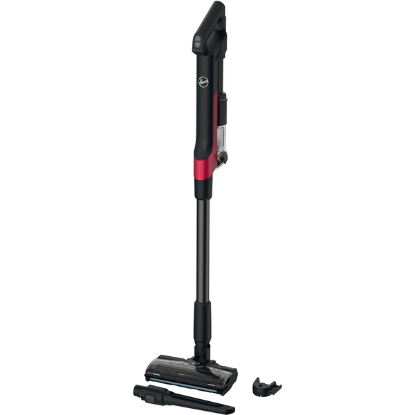 Hoover HF210H 011 Tyčový vysávač 2 v 1 Batérie Suchý EPA Bezvreckové 165 W Čierna, Červená