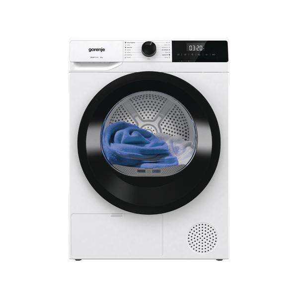 Gorenje DHNE83 ruhaszárító Szabadonálló Elöltöltős 8 kg Fehér