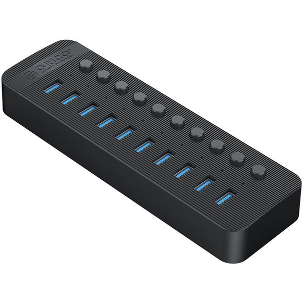 USB Hub Orico CT2U3-10AB-EU-BK-BP 10 portos