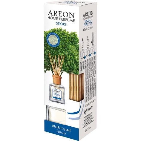Areon , Pálcás Háztartási illatosító, 150ml, Black Crystal (30HPS3)