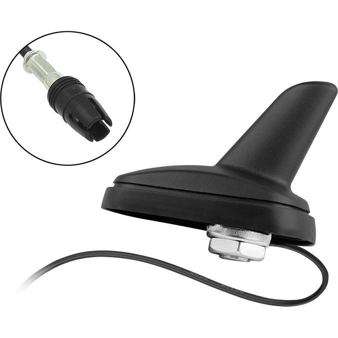22-686# Autóantenna Cápa Fiat Nyers 1m Am/fm (22-686#)