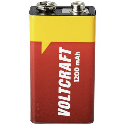 VOLTCRAFT VC-9V-Li-1200mAh 9V-os elem Lítium 1200 mAh 9 V 1 db (VC-13469240) (VC-13469240)