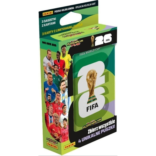 FIFA World Cup Adrenalyn XL Mini Fémdoboz