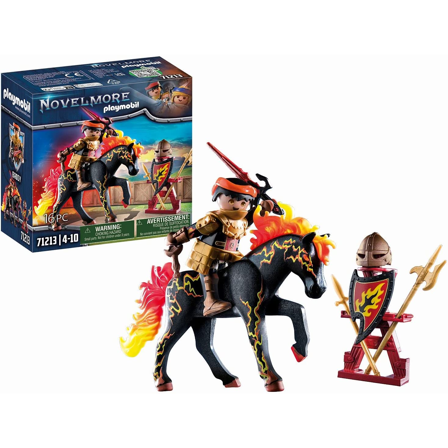 Playmobil Novelmore Burnham Raiders Tűzlovag (71213)
