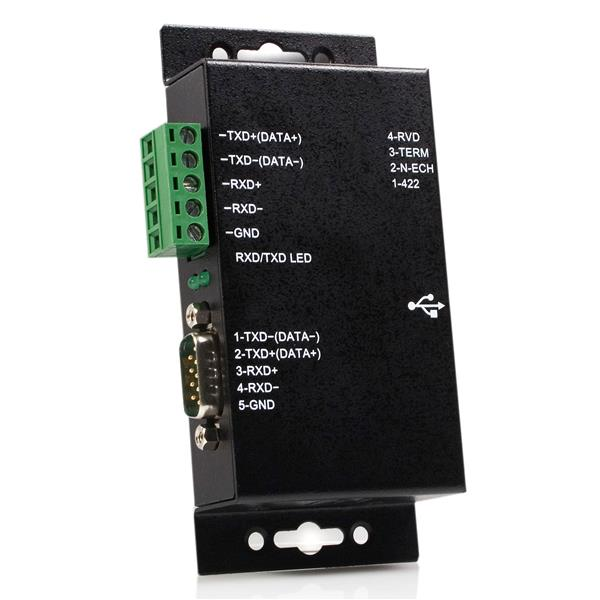 StarTech.com ICUSB422IS kabel kønsskifter USB B RS-422/485 Sort