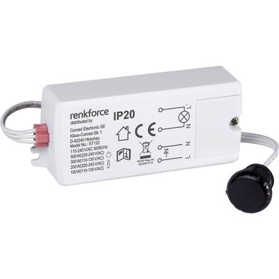 Érintés nélküli közelítéskapcsoló, IP20, max. 500W, renkforce (1289332)