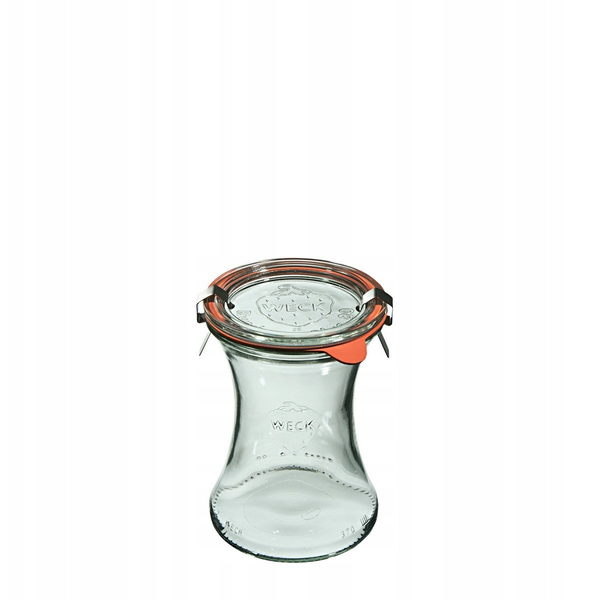 Słoik Deli 370 ml (6 szt), pok, usz, zap x2