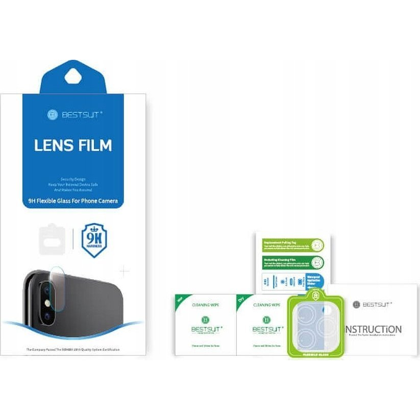Bestsuit Flexible Hybrid Glass Edzett Üveg Kamera Lencse Védő Fólia iPhone 16/16 Plus ( )