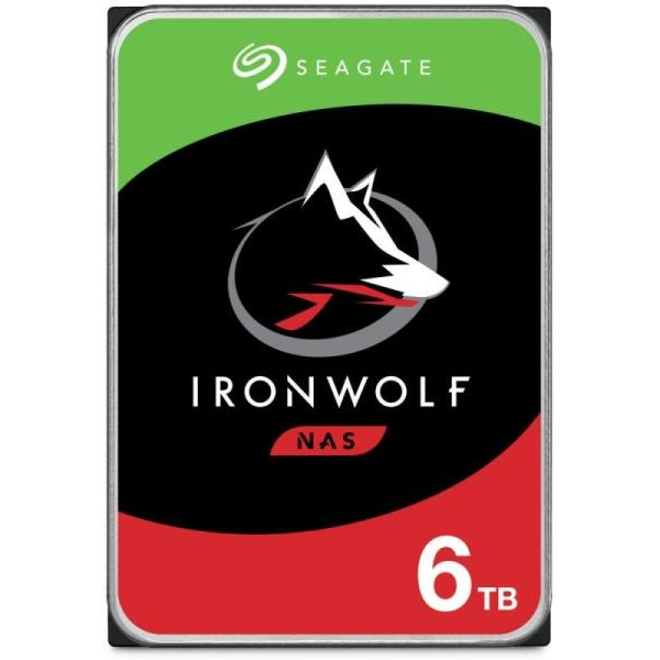 Seagate IronWolf ST6000VN001 vnitřní pevný disk 3.5" 6 TB Serial ATA III