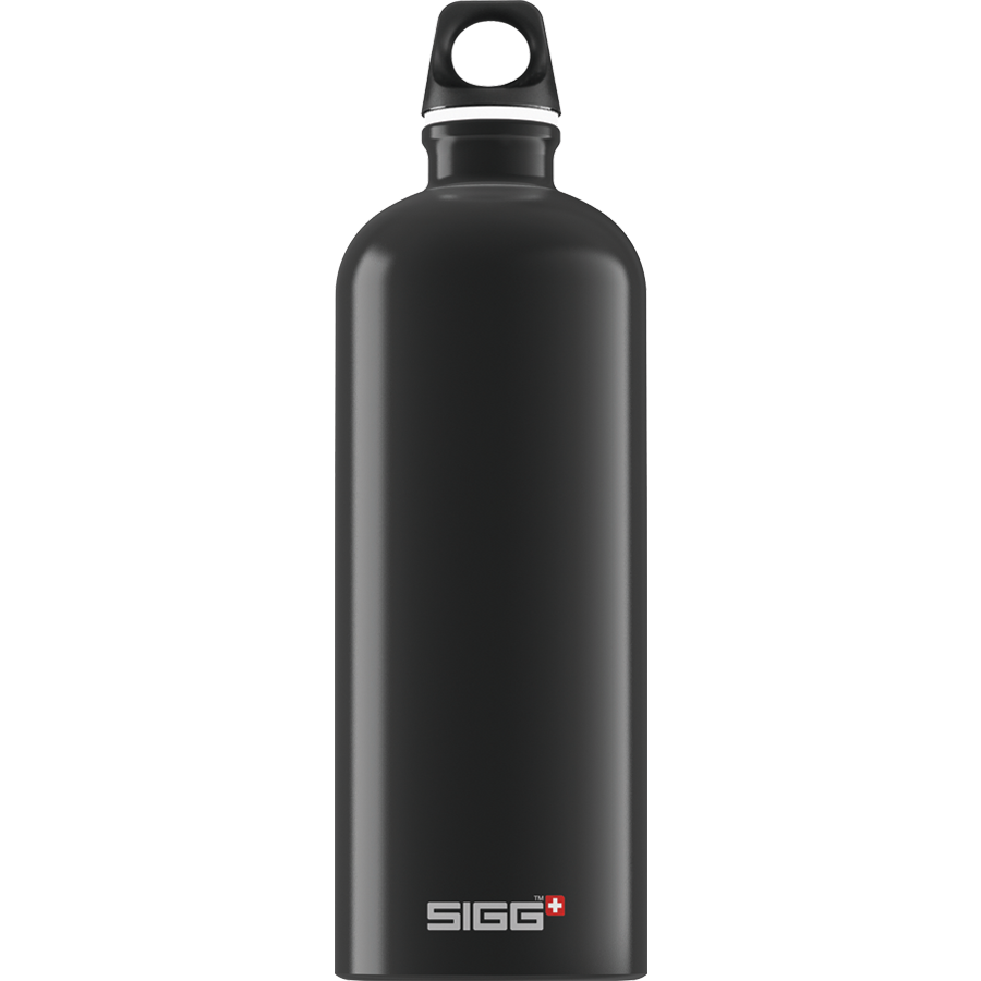 SIGG Alu Traveller 1L Kulacs - Fekete (8327,40)