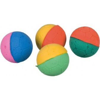 TRIXIE 41100 cicajáték softball labda 4,3 cm 4 db-os