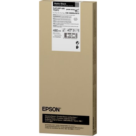Epson SJIC48P-MK blækpatron 1 stk Original Mat sort