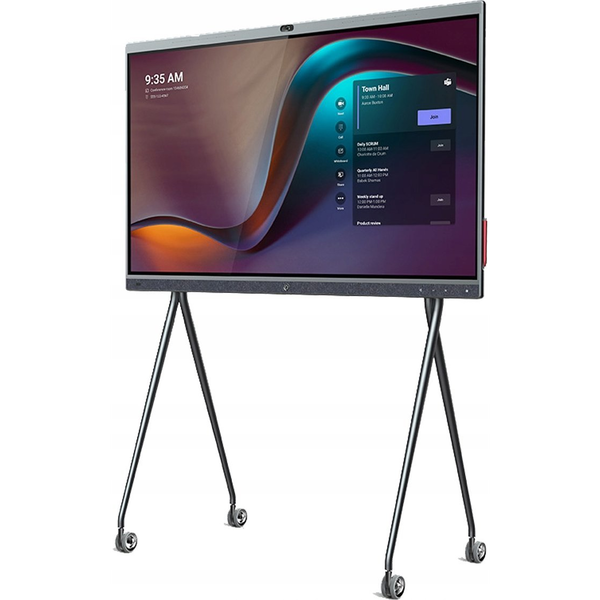 Yealink MeetingBoard Interaktivt fladpanel 165,1 cm (65") LED Wi-Fi 4K Ultra HD Sort Berøringsskærm Indbygget processer Android 10