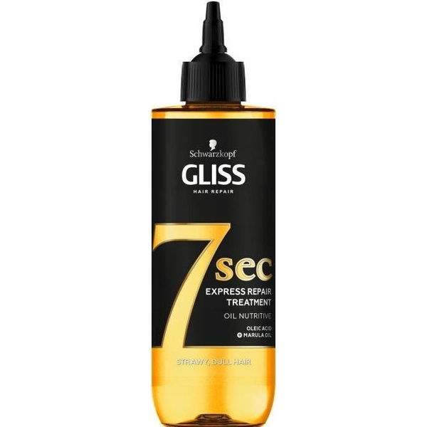 Gliss 7seconds Tápláló olaj express repair hajpakolás (200 ml)