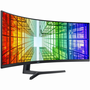 Samsung LS49A950UIU počítačový monitor 124,5 cm (49") 5120 x 1440 px 5K Ultra HD QLED Černá