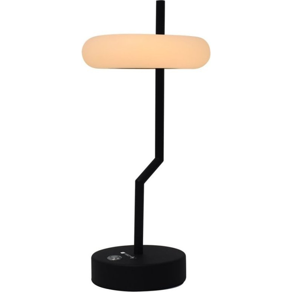 Techly I-LAMP-TABLE2 bordlampe Ikke-udskiftelig pære(r) 2 W LED Sort, Hvid