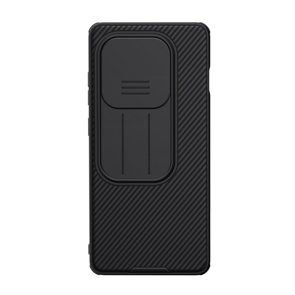 Nillkin CAMSHIELD PRO szilikon telefonvédő (ütésállóság, kameravédő, csíkos) FEKETE OnePlus 13R 5G (GP-167445)